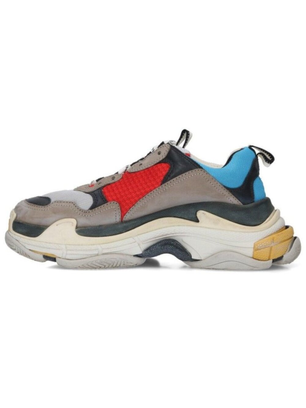 Balenciaga Triple S a Calf Suupro Cut Sneakers 41 - Picture 5 of 5